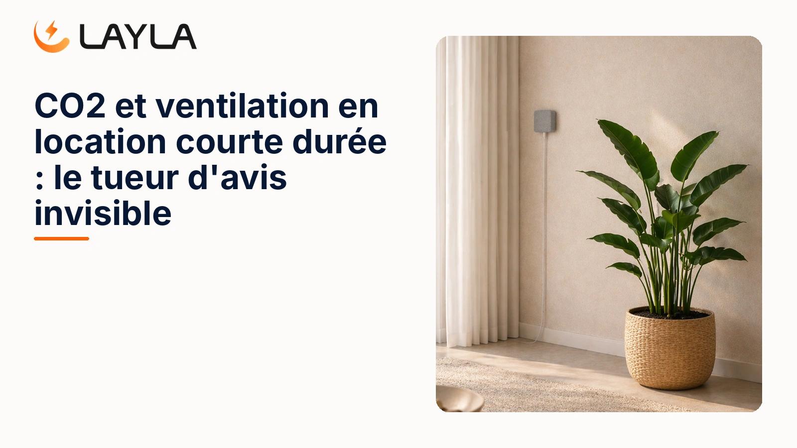 CO2 et ventilation en location courte durée : le guide du loueur cover