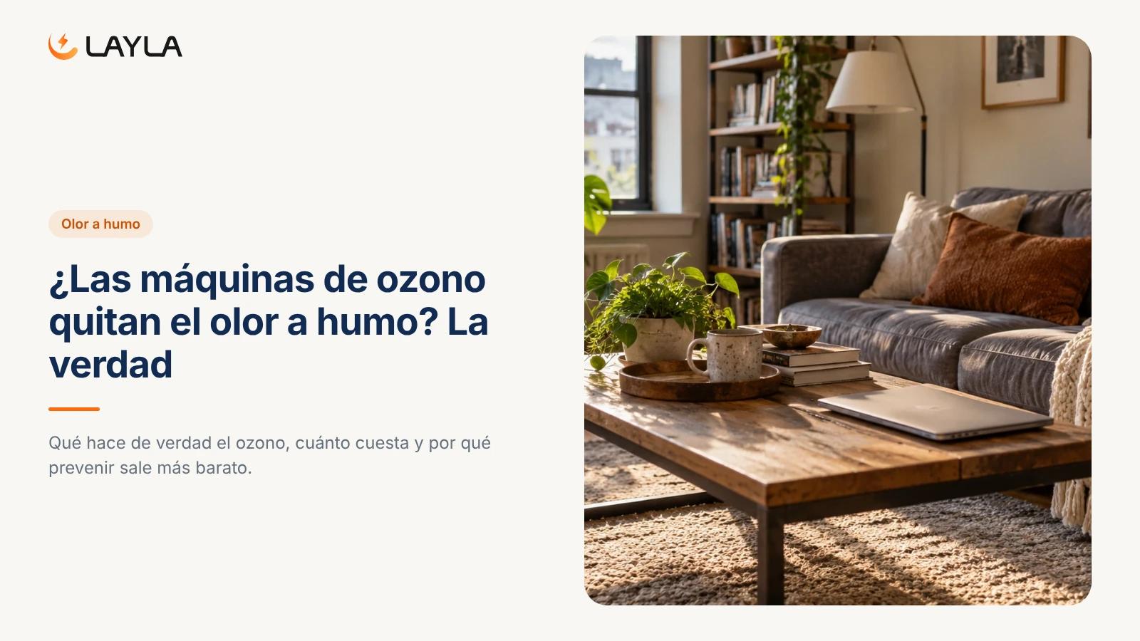 ¿Las máquinas de ozono quitan el olor a humo? La verdad cover