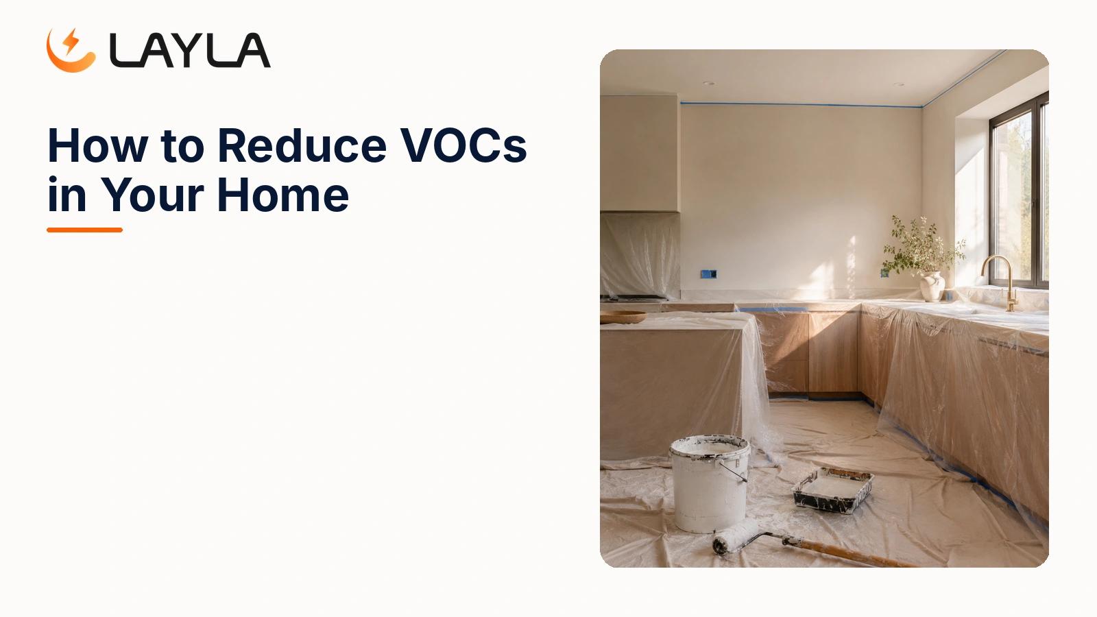 How to Reduce VOCs in Your Home cover