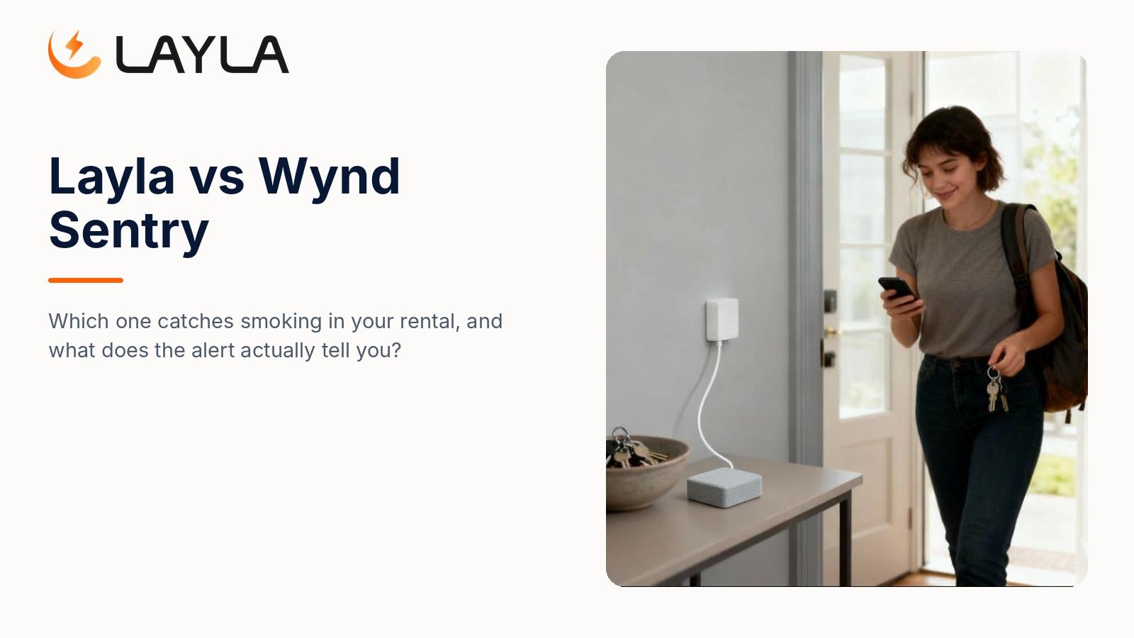 Layla vs Wynd Sentry: Which Catches Smoking in Your Rental? cover