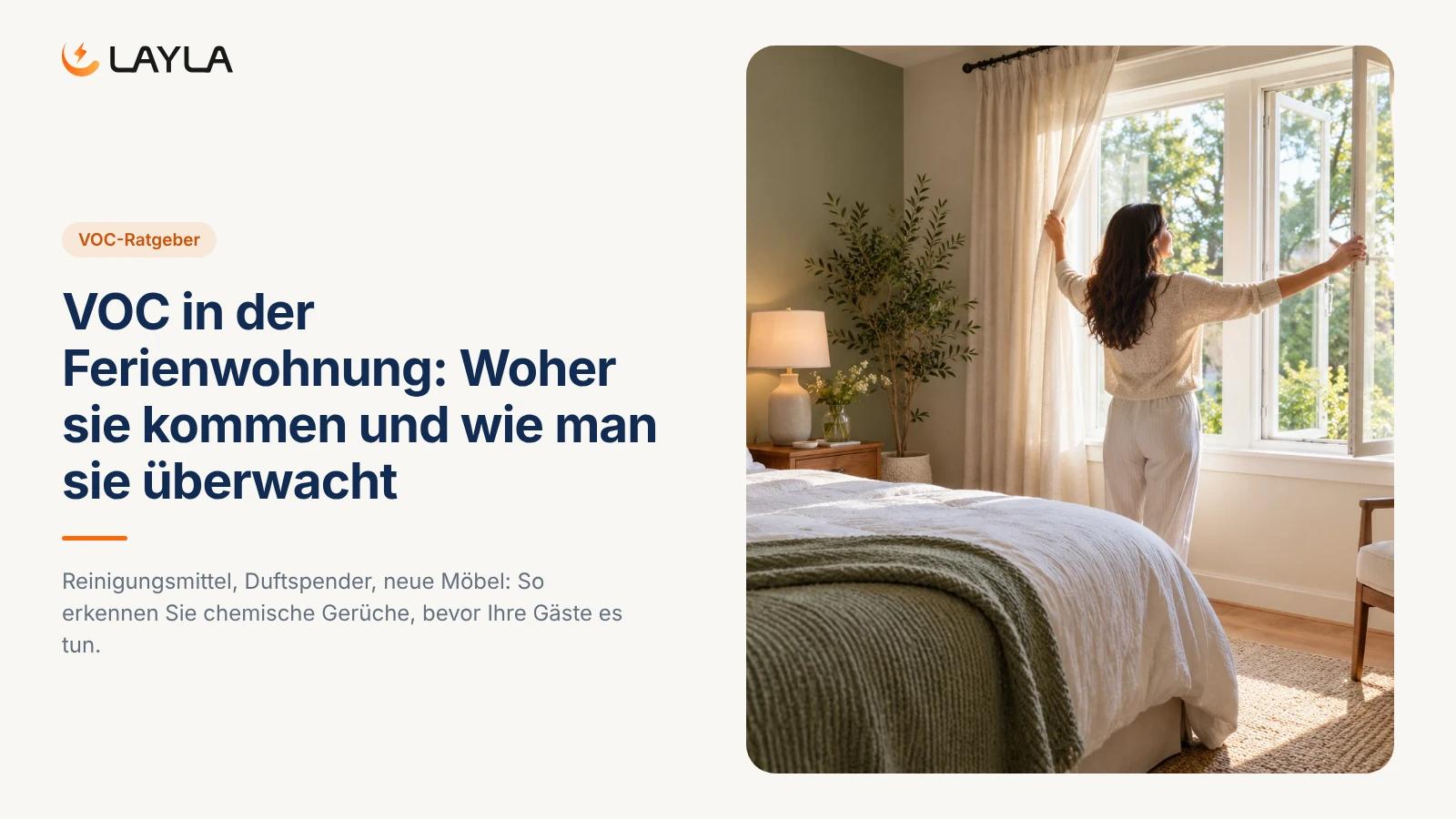 VOC in der Ferienwohnung: Woher sie kommen und wie man sie überwacht cover