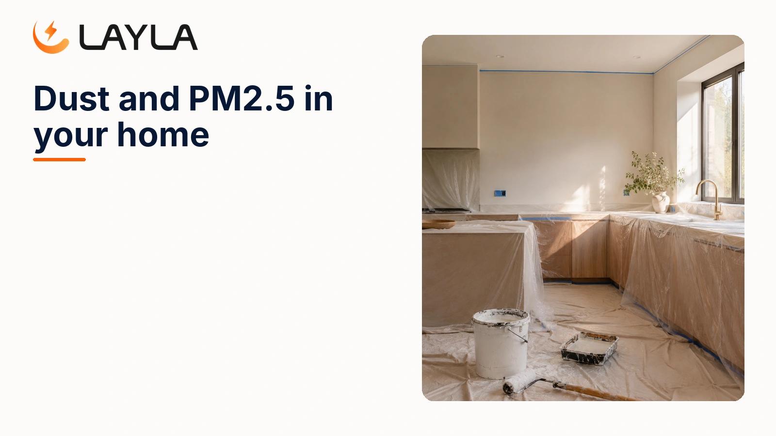 Dust and PM2.5 in your home cover