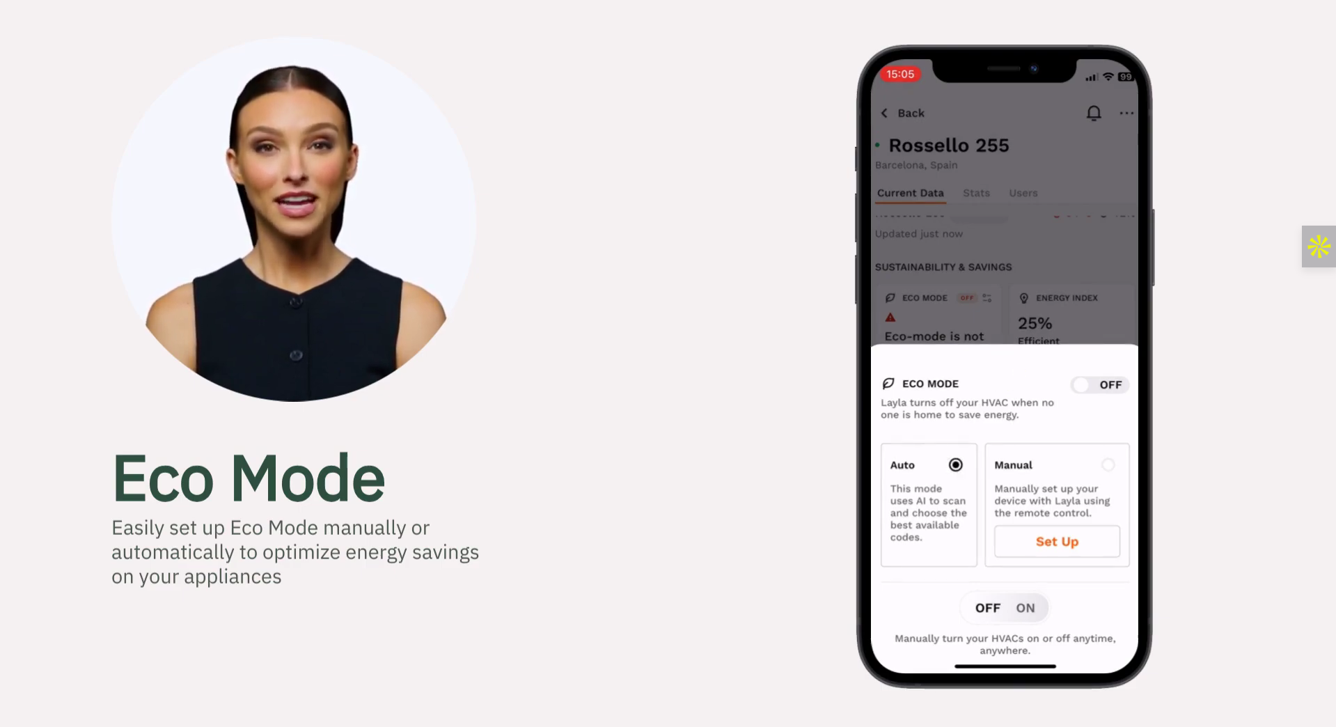 Eco Mode Setup – Layla Mobile App  cover