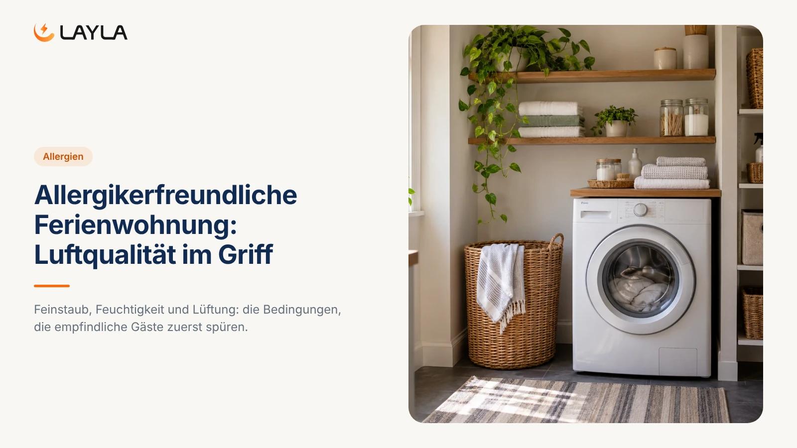 Allergikerfreundliche Ferienwohnung: Luftqualität im Griff cover