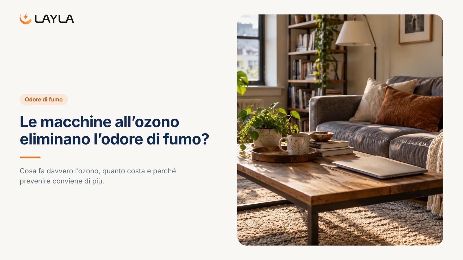 Le macchine all'ozono eliminano l'odore di fumo? cover