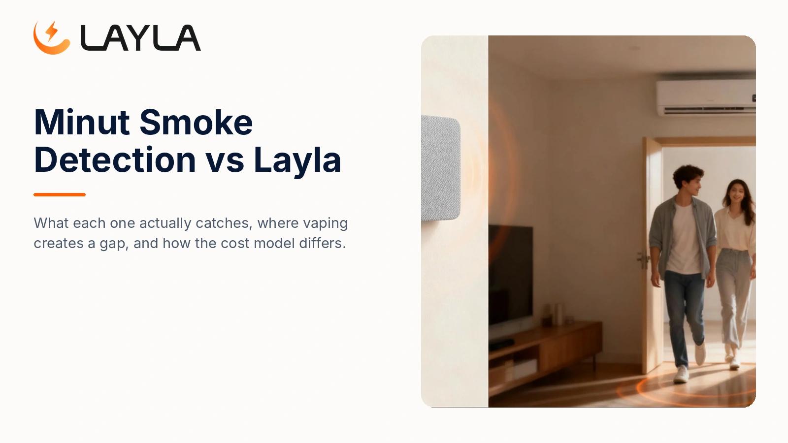 Minut Smoke Detection vs Layla: What Each One Actually Catches cover