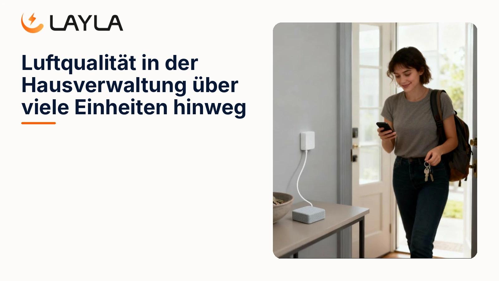 Luftqualität in der Hausverwaltung: viele Einheiten, ein Sensor cover