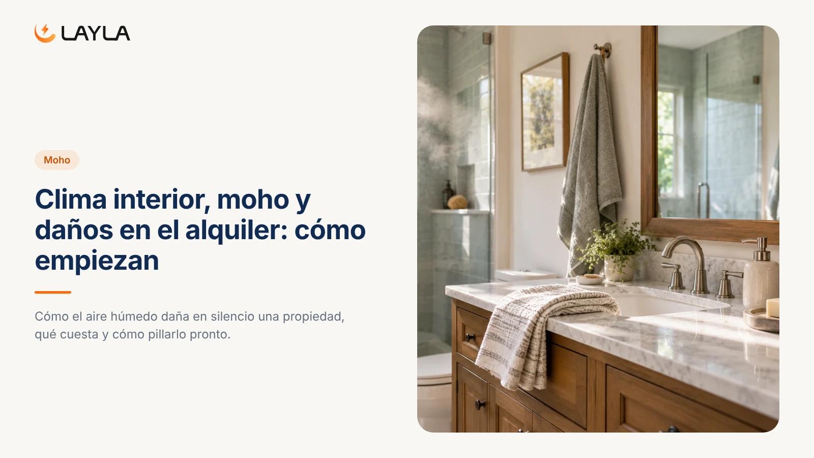 Clima interior, moho y daños en el alquiler: cómo empiezan cover