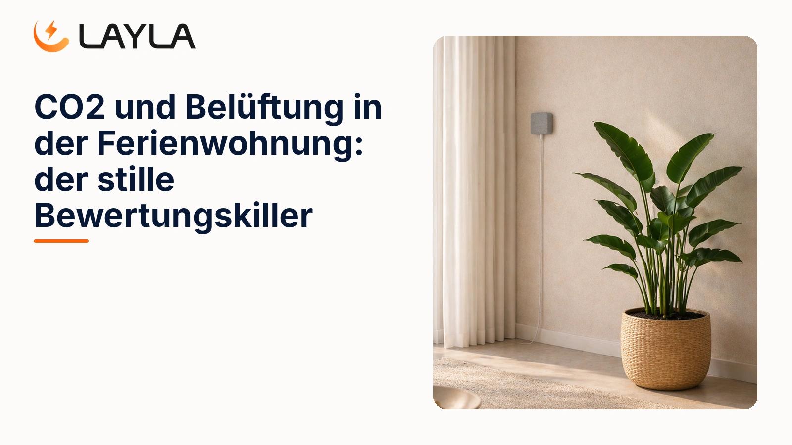 CO2 und Belüftung in der Ferienwohnung: der Ratgeber für Gastgeber cover