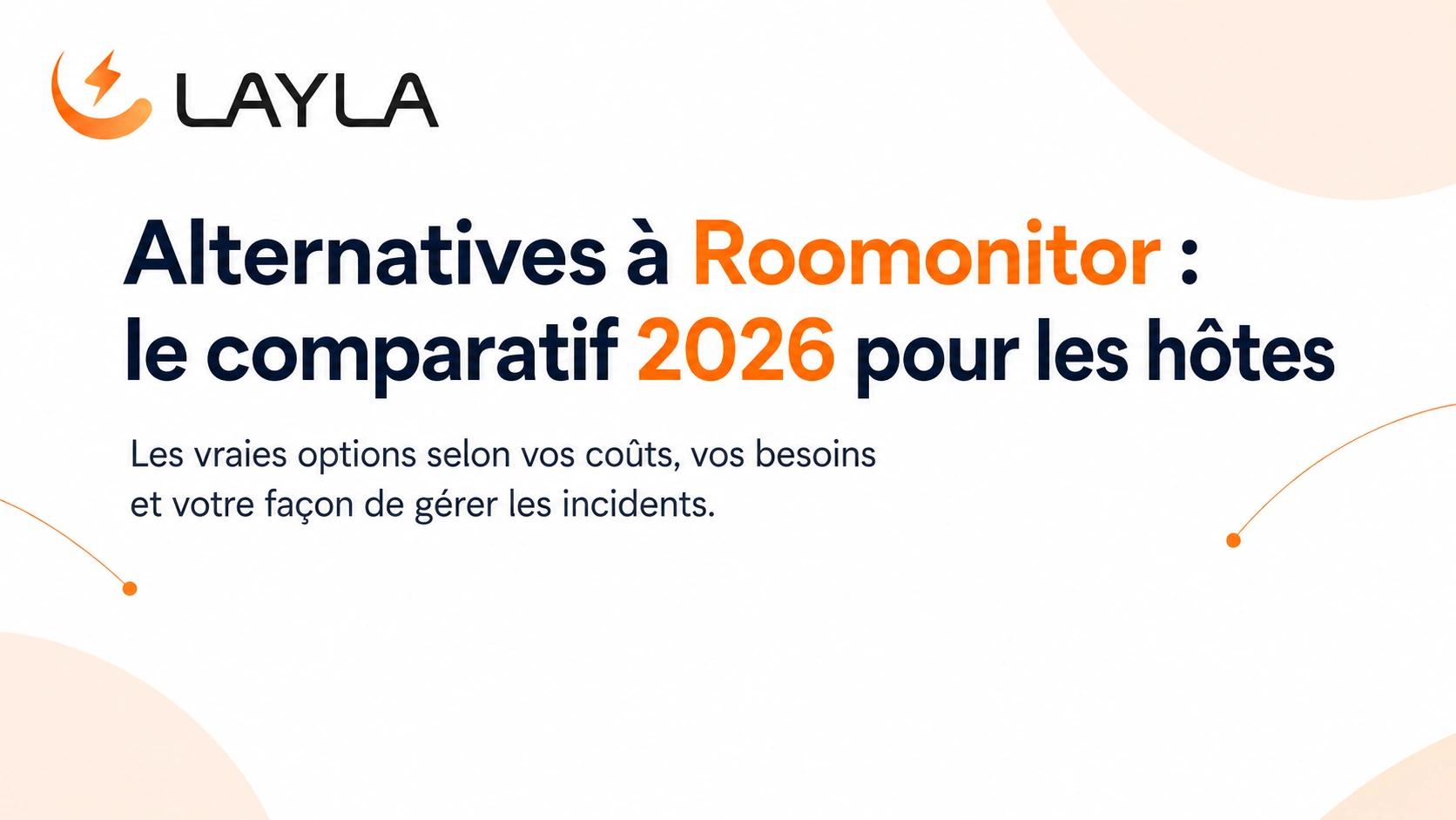 Alternatives à Roomonitor : le comparatif 2026 pour les hôtes cover