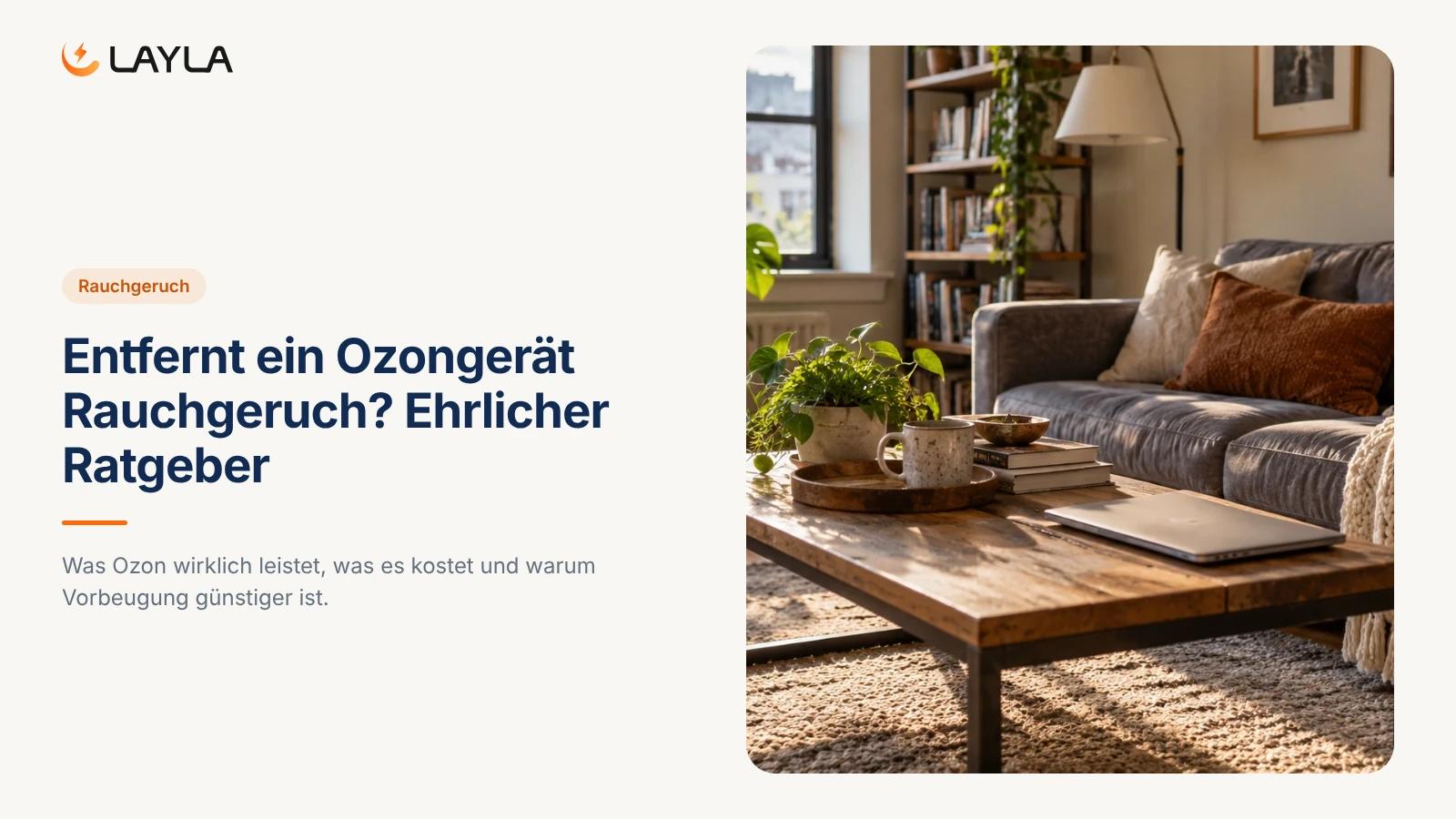 Entfernt ein Ozongerät Rauchgeruch? Ehrlicher Ratgeber cover