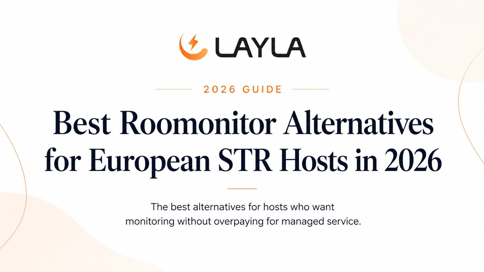 Best Roomonitor Alternatives for European STR Hosts in 2026 cover