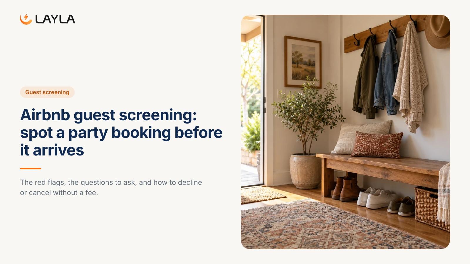 Airbnb guest screening: spot a party booking before it arrives cover