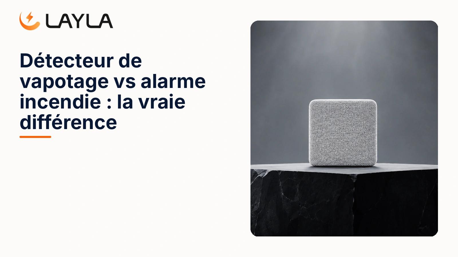 Détecteur de vapotage vs alarme incendie : la vraie différence cover
