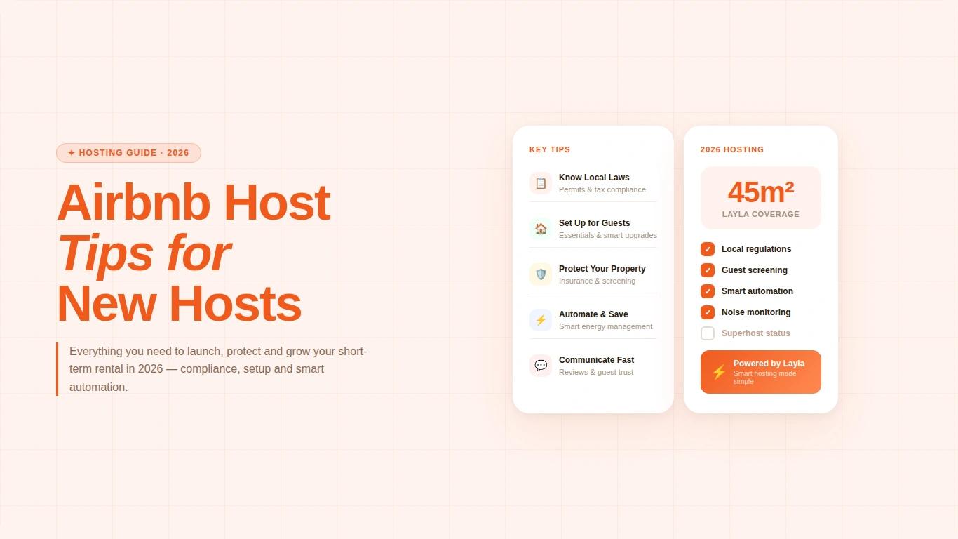 Airbnb Host Tips: The 2026 Playbook for New Hosts cover