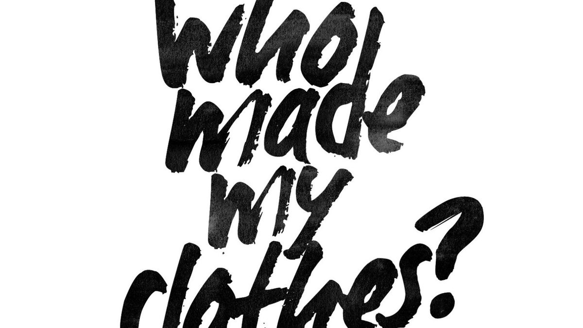 Bilde som sier hvem som har laget klærne mine