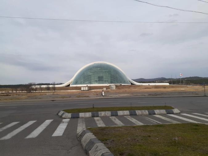 Regjeringslokalet i Kutaisi. Foto:  Sturla Jensen