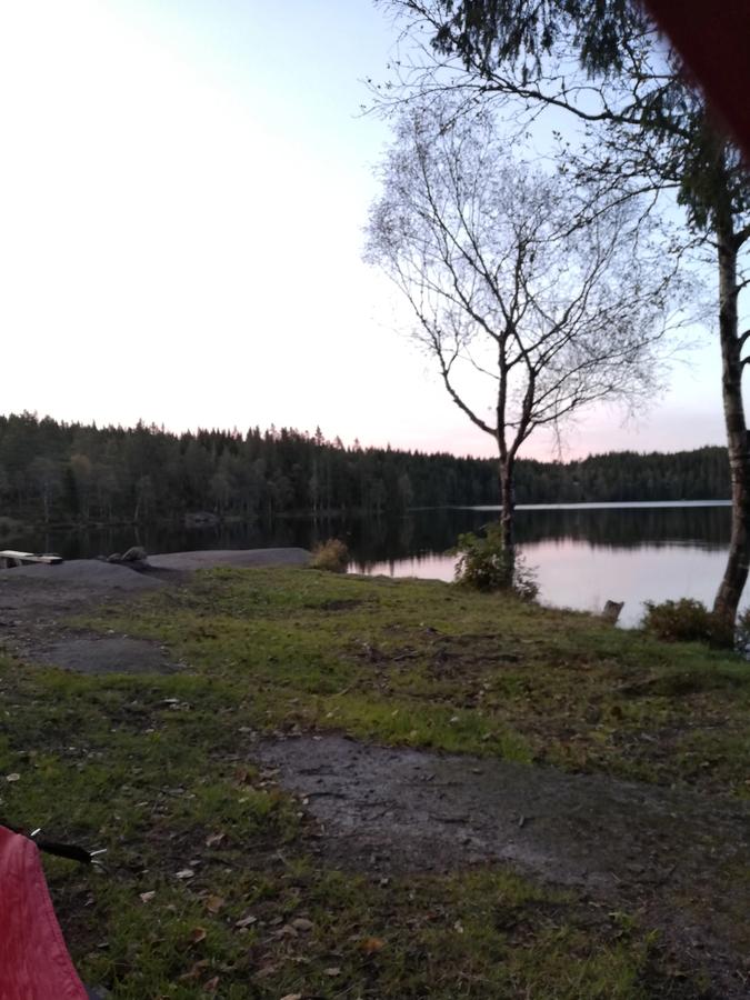 Utsikt fra teltet. Foto Privat