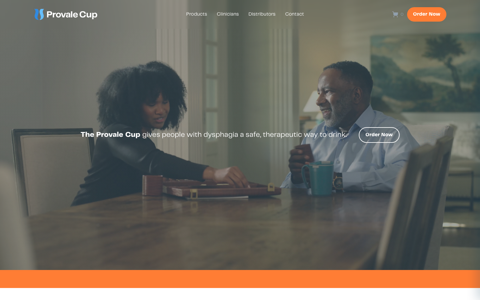 Provale Cup. The site owns the content; Shopify owns the checkout, and with it the tax, fraud and PCI surface.