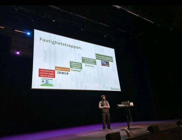 Fastighetstrappan används flitigt