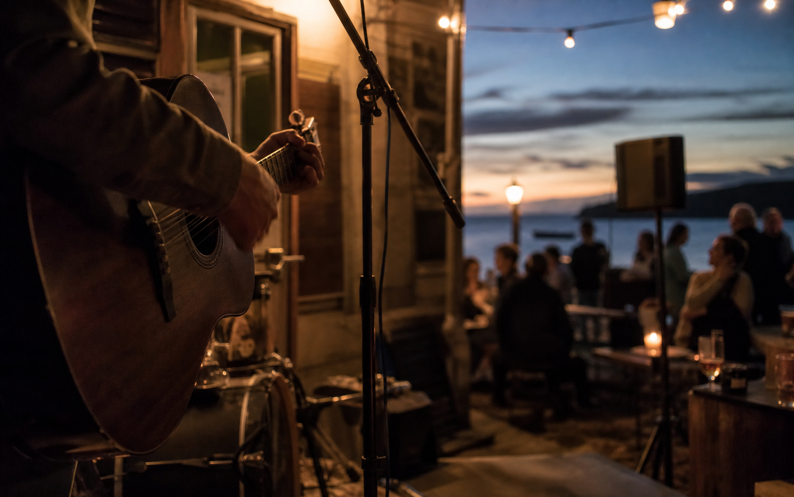 Live music event on the Isle of Wight