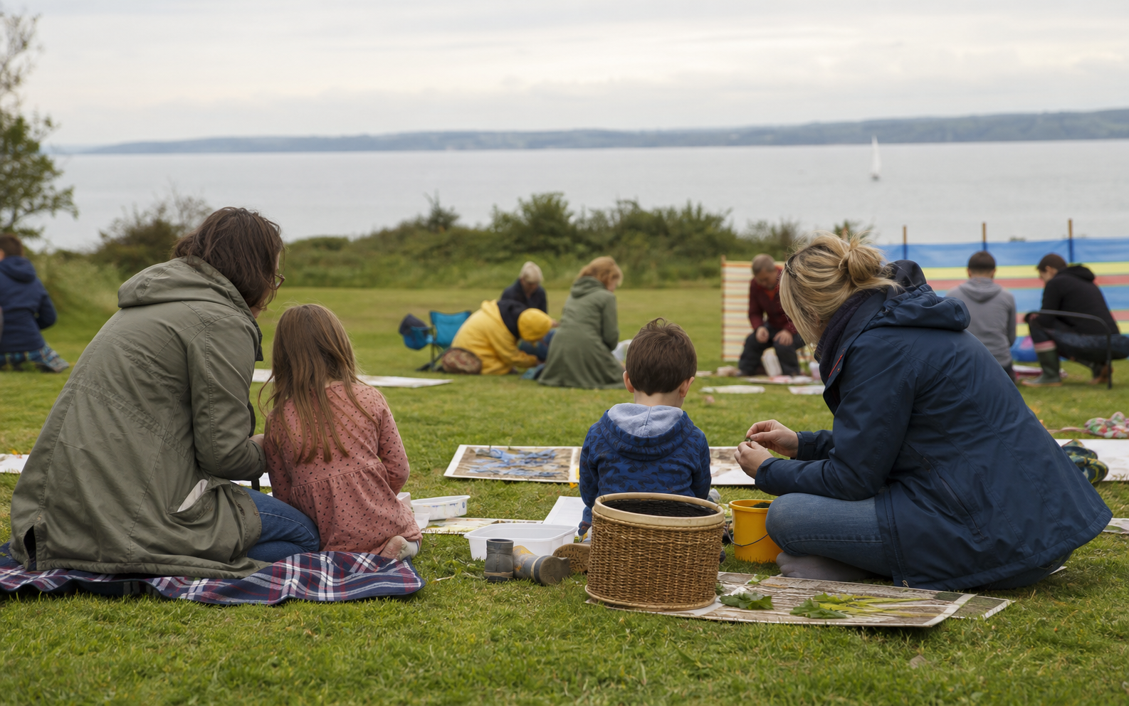 Family day out on the Isle of Wight