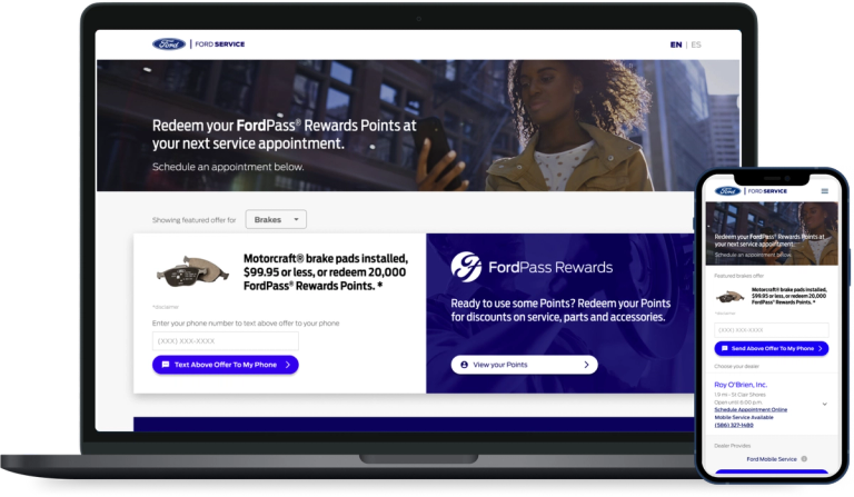 We tuned up ROI 400%+ for Ford Direct