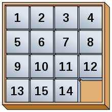 15-puzzle solved