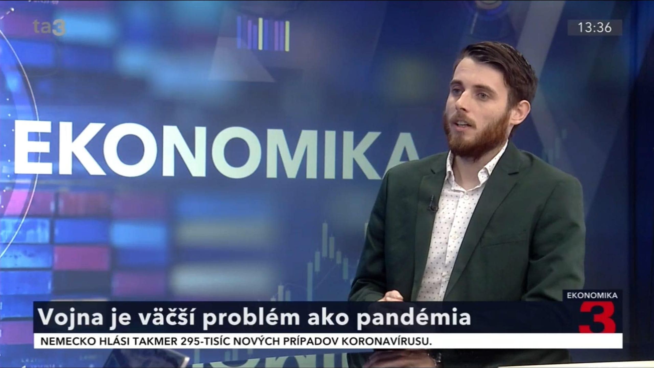 D. Hapl na TA3: Vojna predstavuje pre slovenskú ekonomiku väčší problém ako pandémia koronavírusu