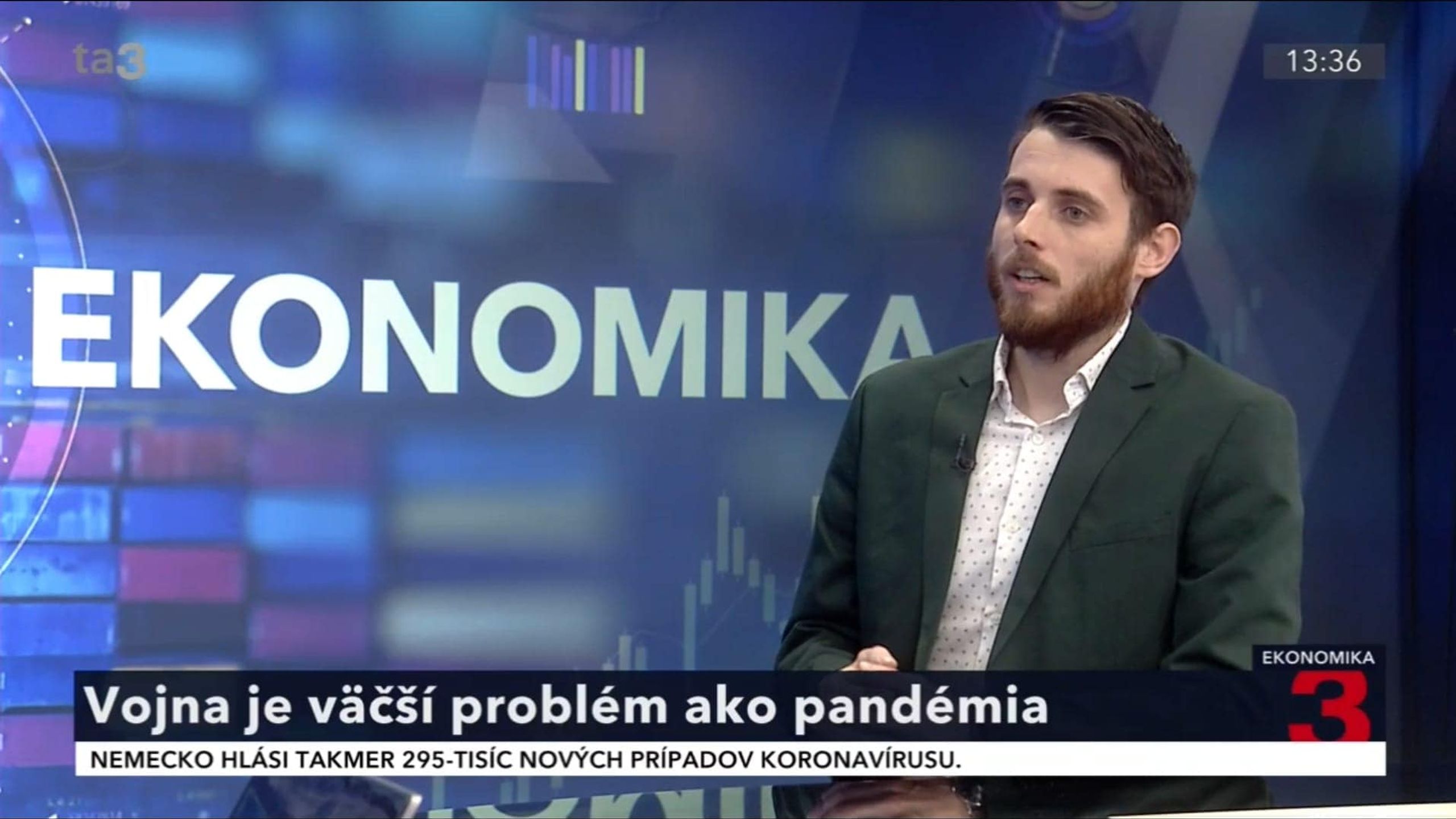 D. Hapl na TA3: Vojna predstavuje pre slovenskú ekonomiku väčší problém ako pandémia koronavírusu