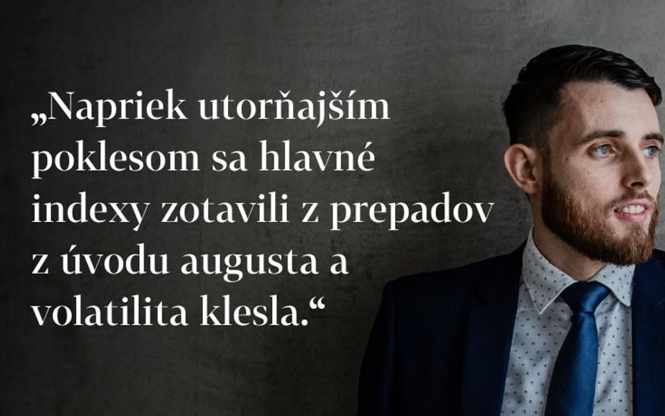 Hlavné akciové indexy sa zotavili z prepadov