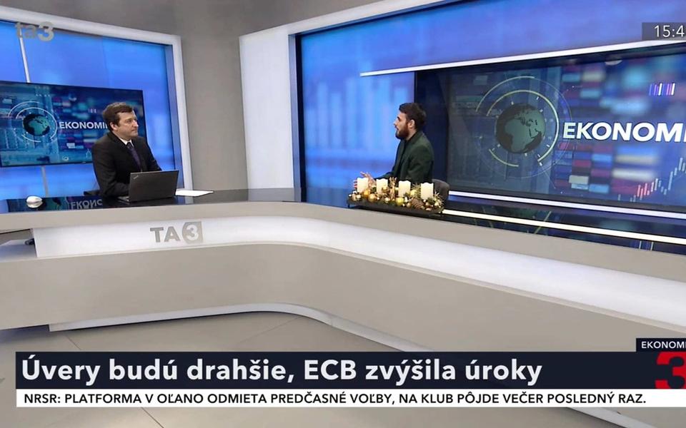 D. Hapl na TA3: ECB zvýšila úroky. Čo to znamená pre bežných ľudí?