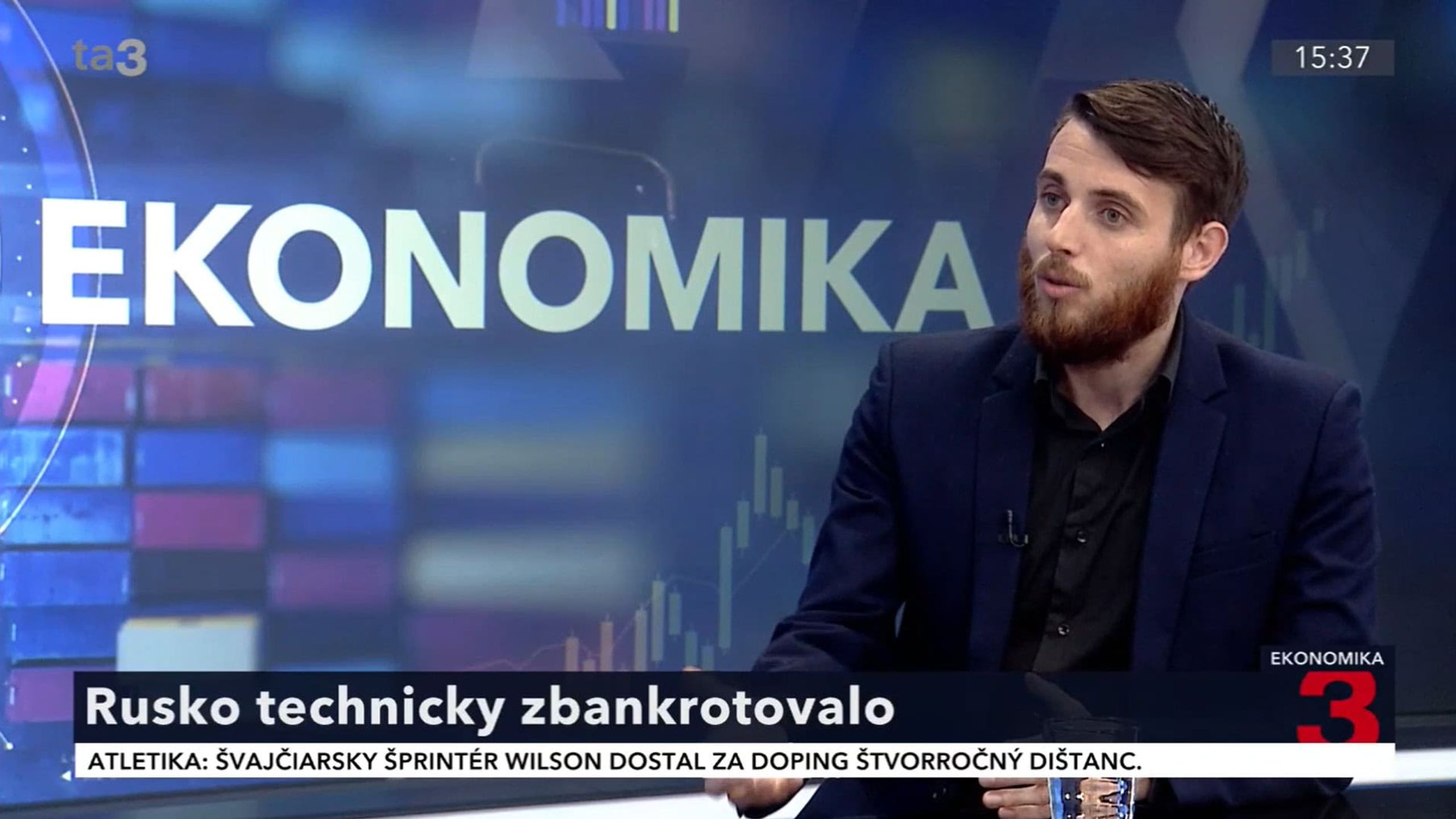 D. Hapl na TA3: Rusko ťaží z vysokých cien surovín, ktoré vyváža. Ako ich ovplyvní technický bankrot?