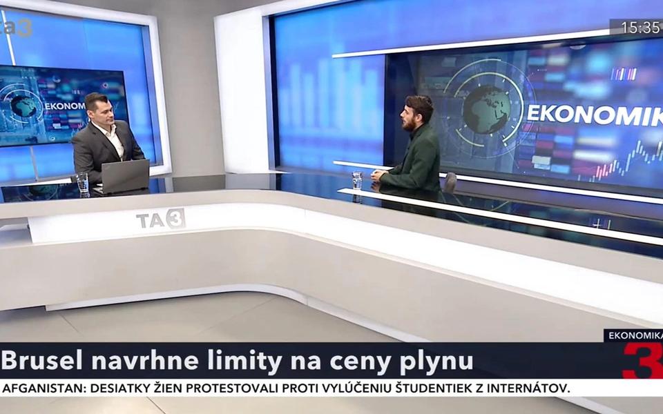 D. Hapl na TA3: Európska komisia navrhuje zaviesť limity na ceny plynu