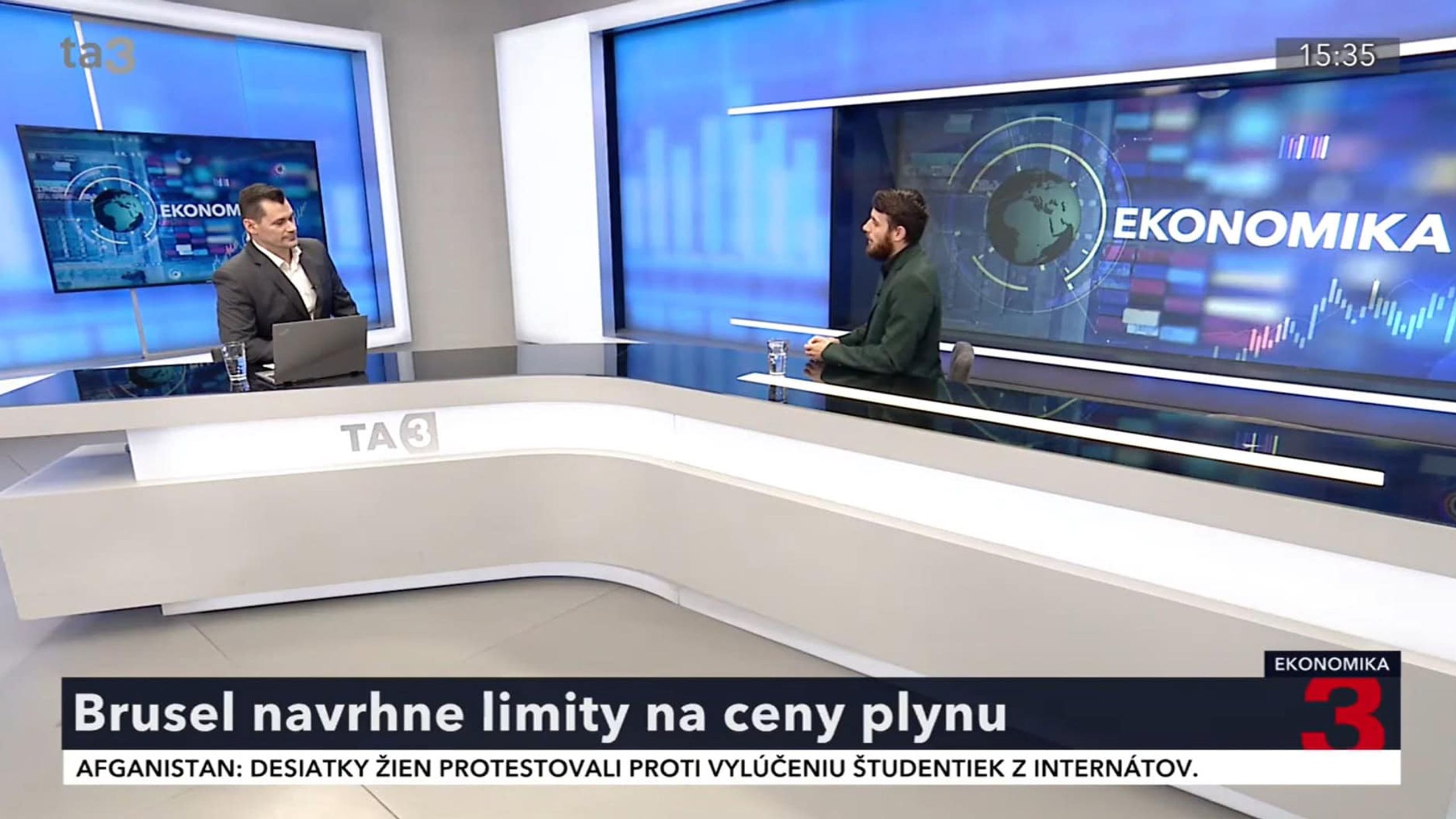 D. Hapl na TA3: Európska komisia navrhuje zaviesť limity na ceny plynu