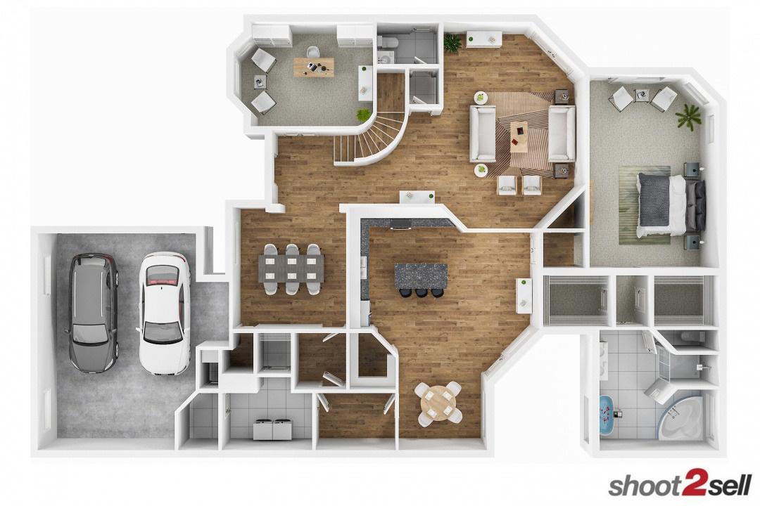 3D Floor Plans
