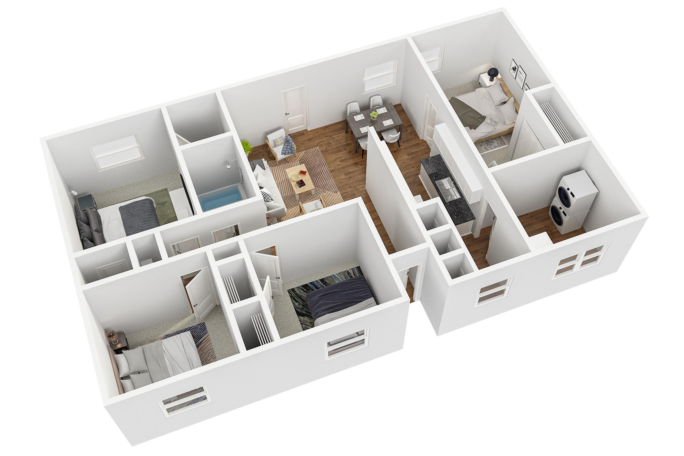 3D Floor Plans