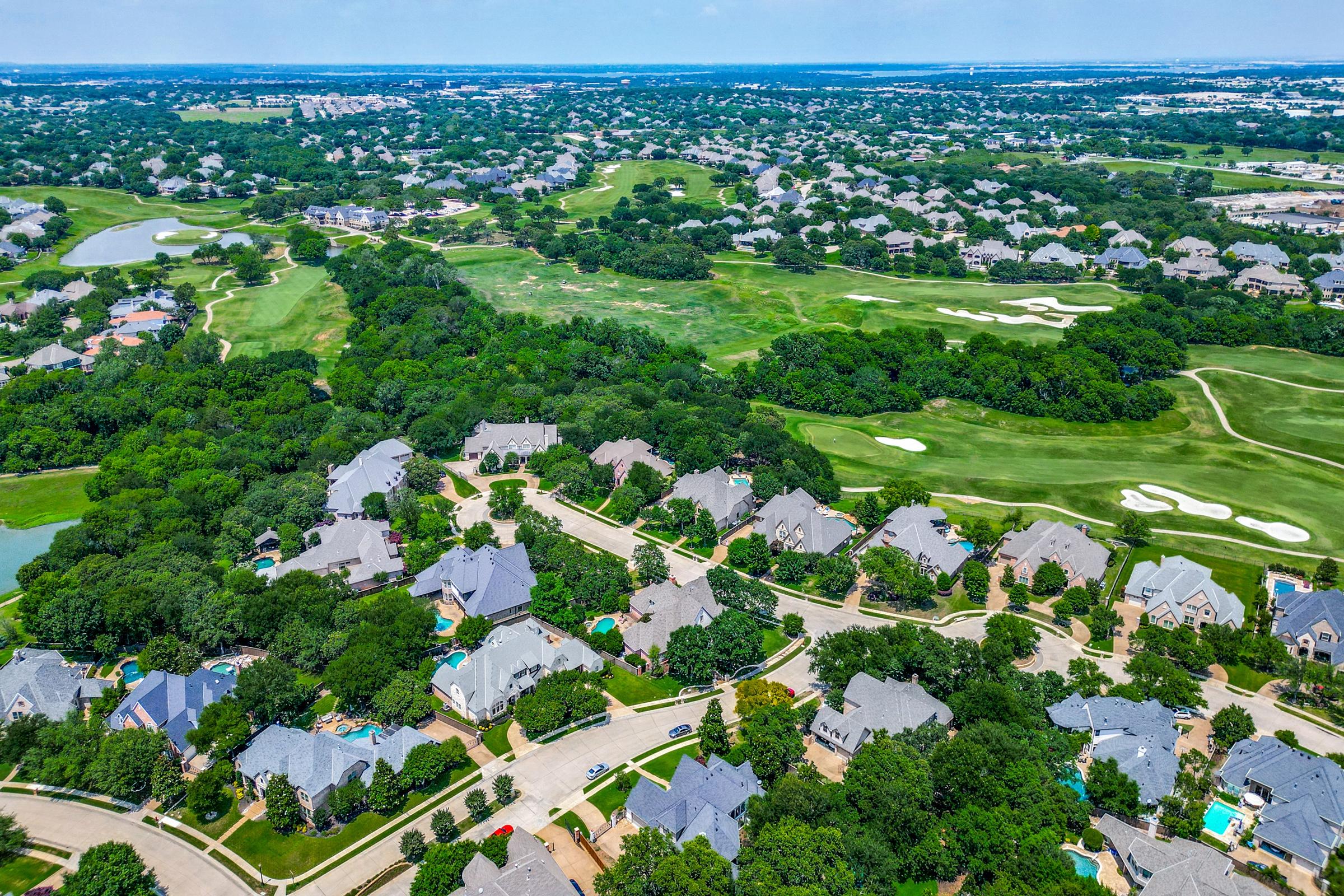 Aerial Green Grass