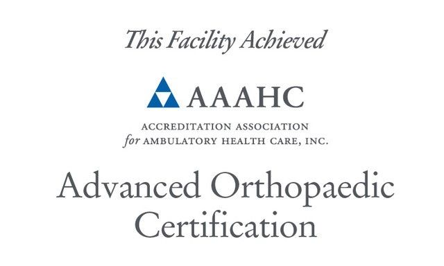 AAAHC AOC Advanced Orthopaedic Certification