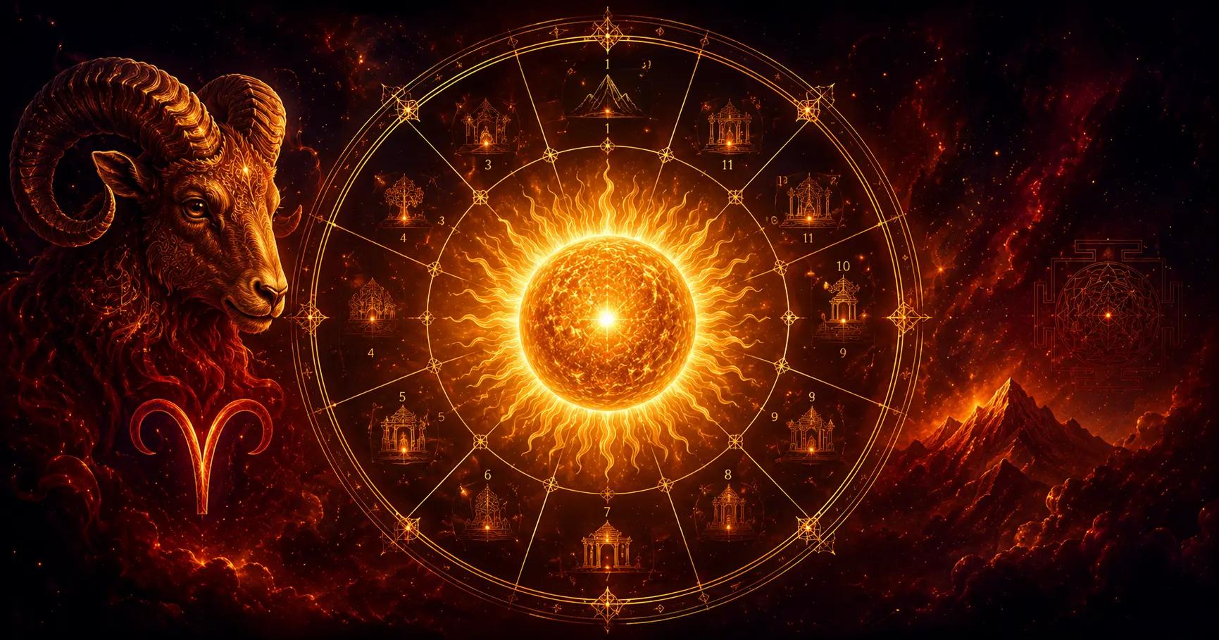 Saturn in 5th House for Aries Ascendant in Vedic Astrology
