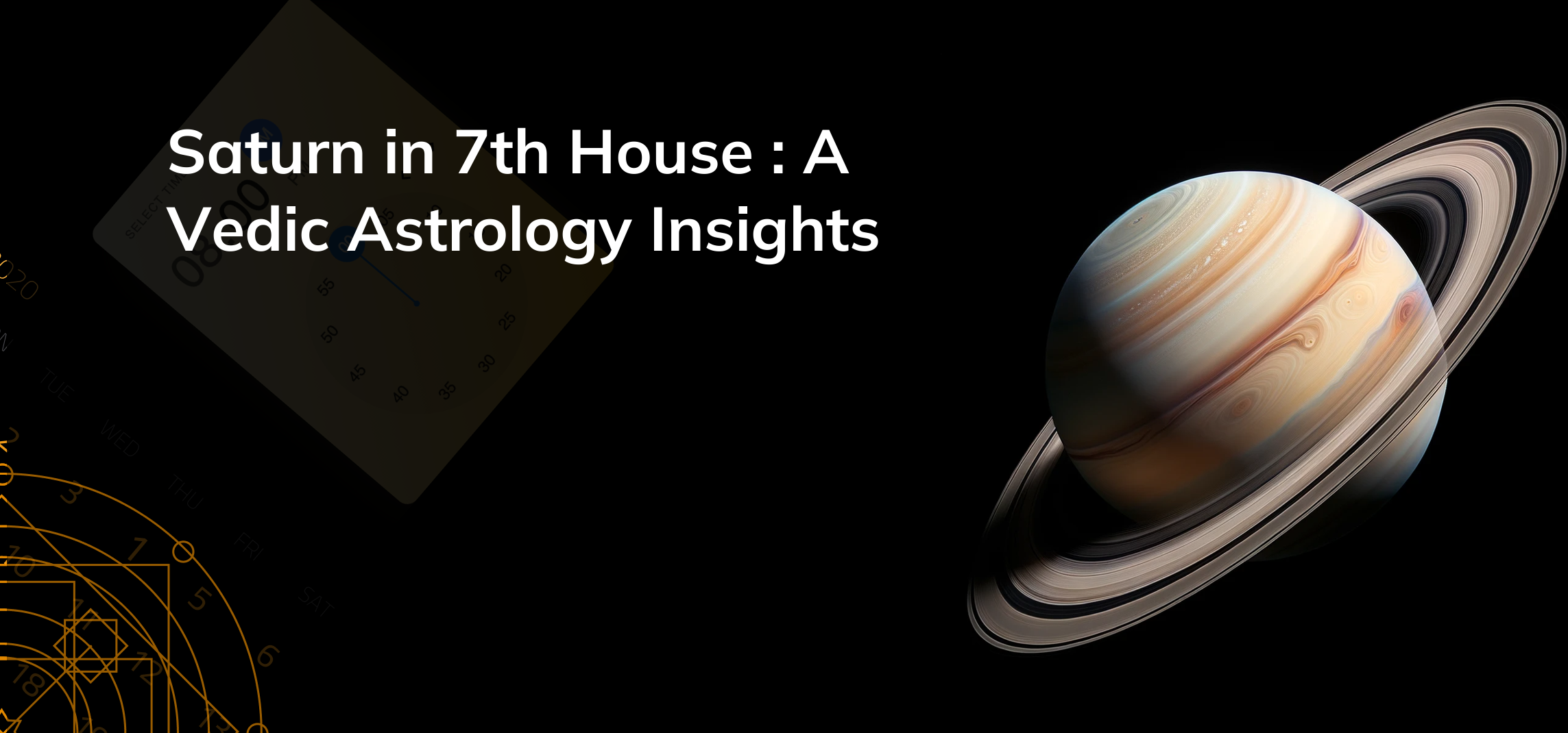 Saturn in 7th House Understanding Its Impact on Relationships and Marriage