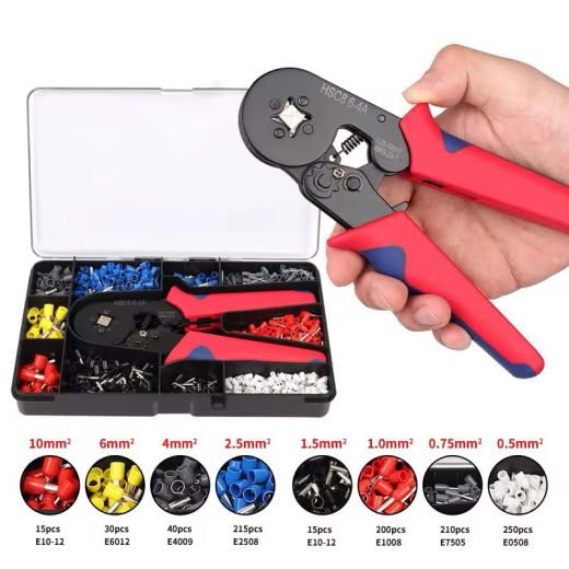 Self-adjusting ferrule crimping tool kit - Image 1