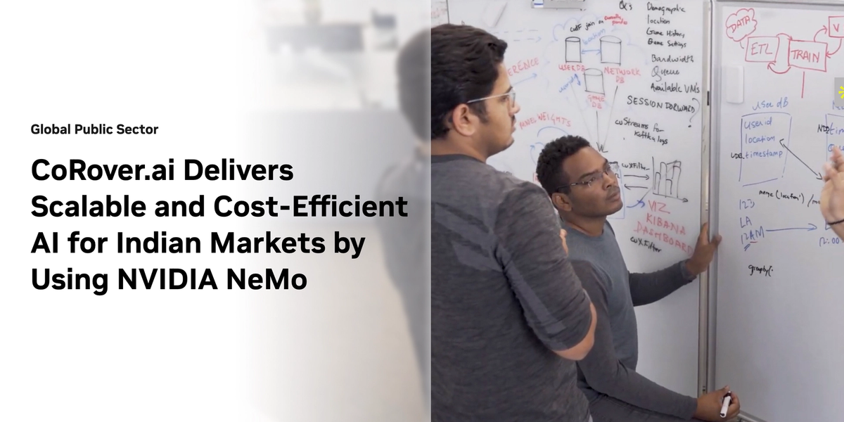 CoRover.ai Delivers Scalable and Cost-Efficient AI for Indian Markets by Using NVIDIA NeMo