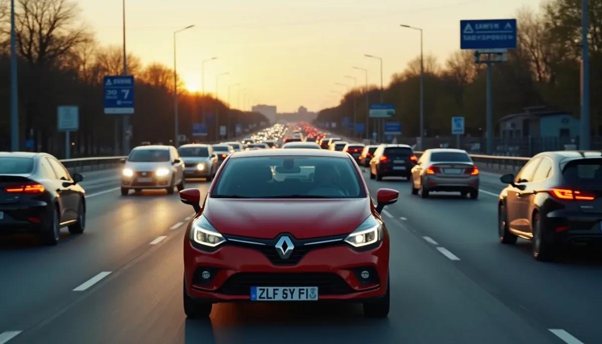 Périphérique parisien et circulation automobile