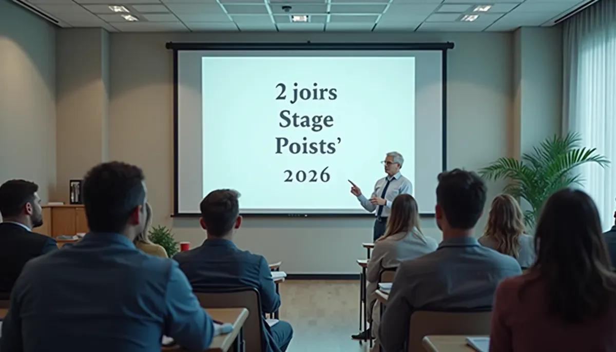 Stage récupération points permis 2026