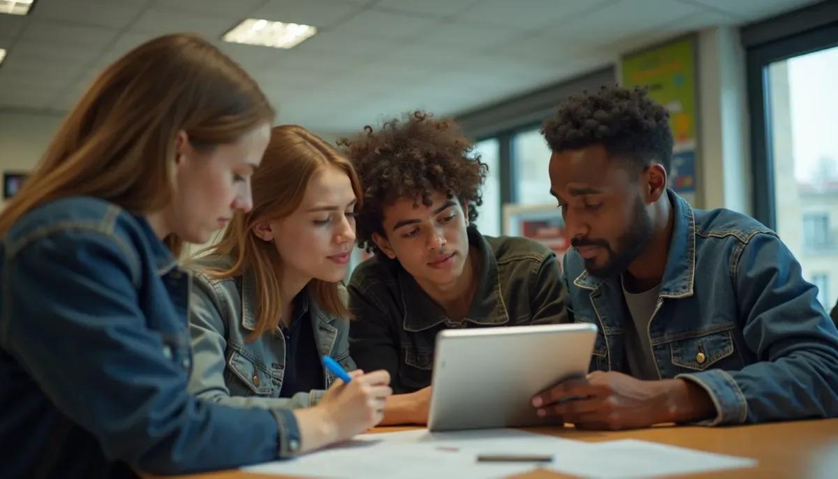 Vue des toits depuis le parc des Buttes-Chaumont à Paris