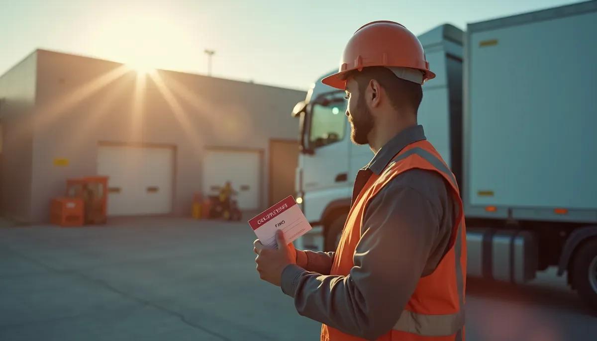 Salle de formation FIMO avec chauffeurs poids lourd