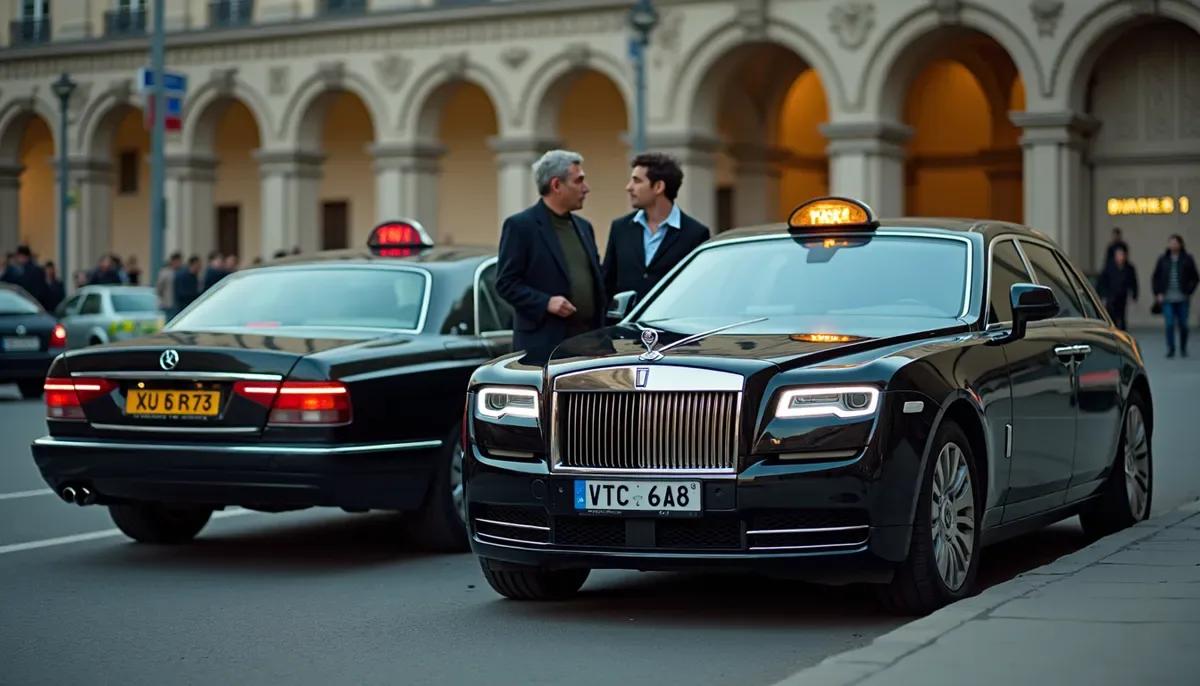 Chauffeur VTC à Paris devant Notre-Dame