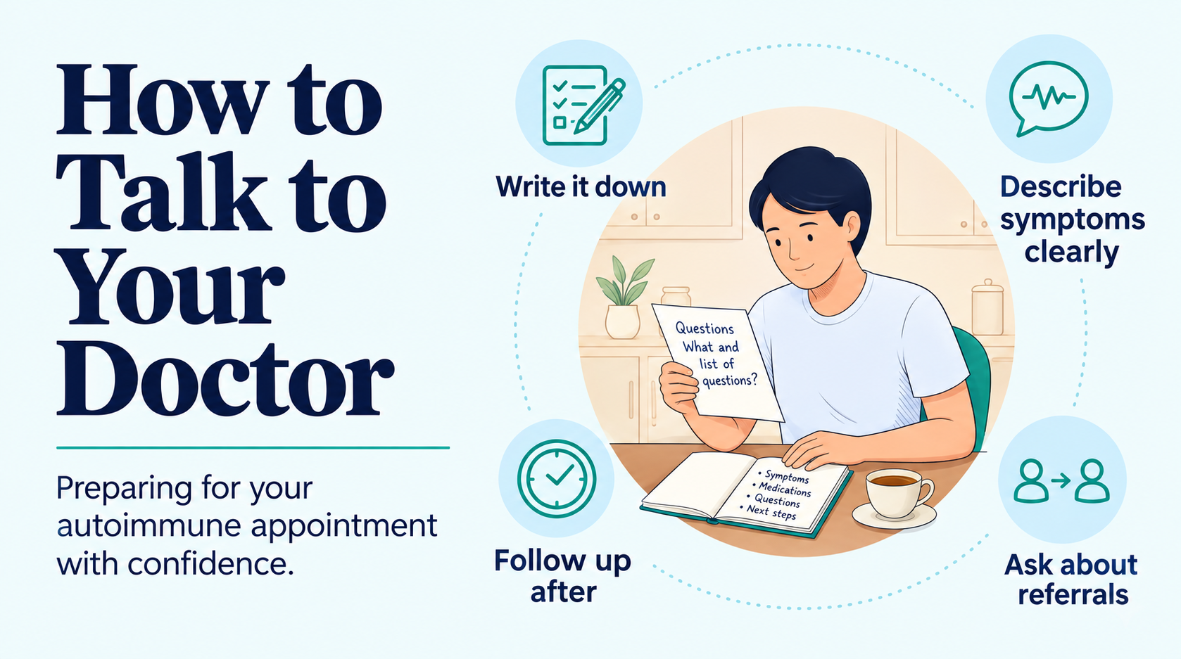 How to Talk to Your Doctor Confidently When You Have an Autoimmune Condition 