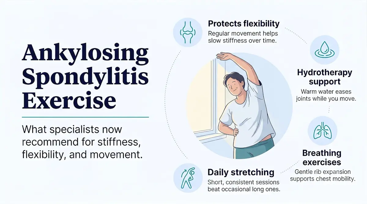 Ankylosing Spondylitis Exercise: What Specialists Now Recommend 